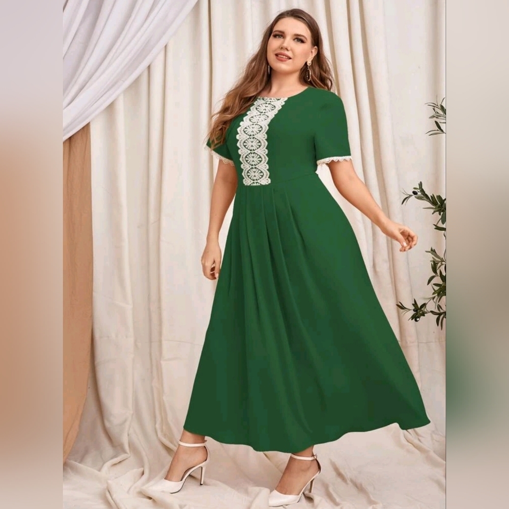Green dress